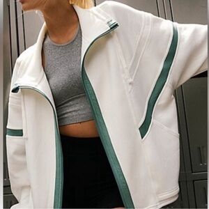 Free People Right On Zip Sweatshirt